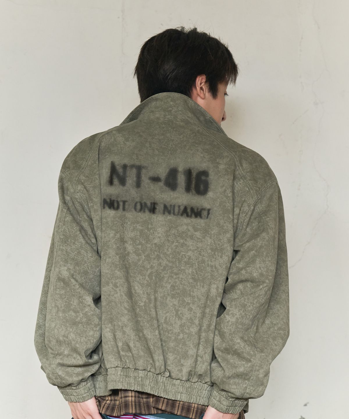 논타입(NONTYPE) HIGH NECK FIELD JUMPER (KHAKI)