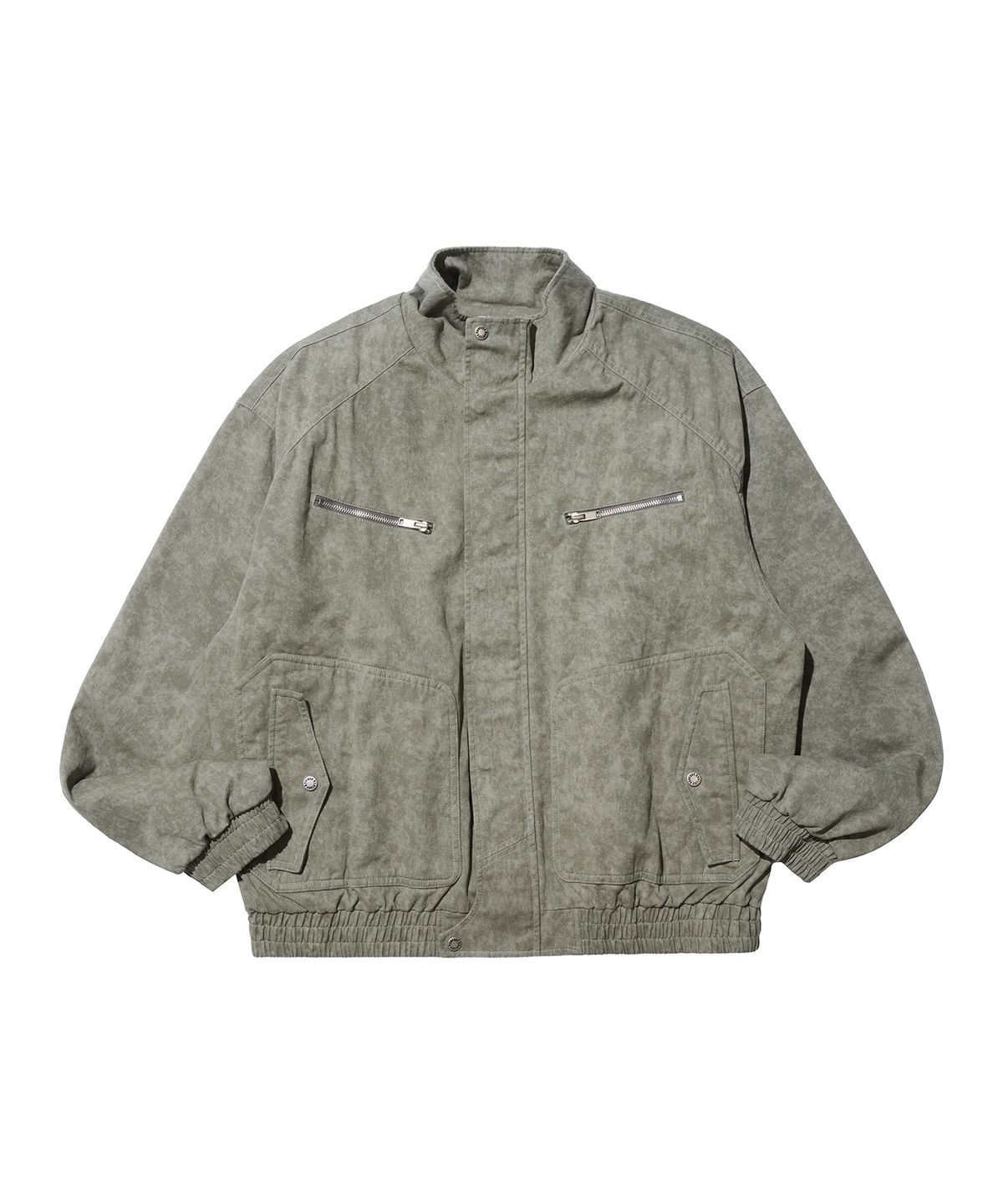 논타입(NONTYPE) HIGH NECK FIELD JUMPER (KHAKI)
