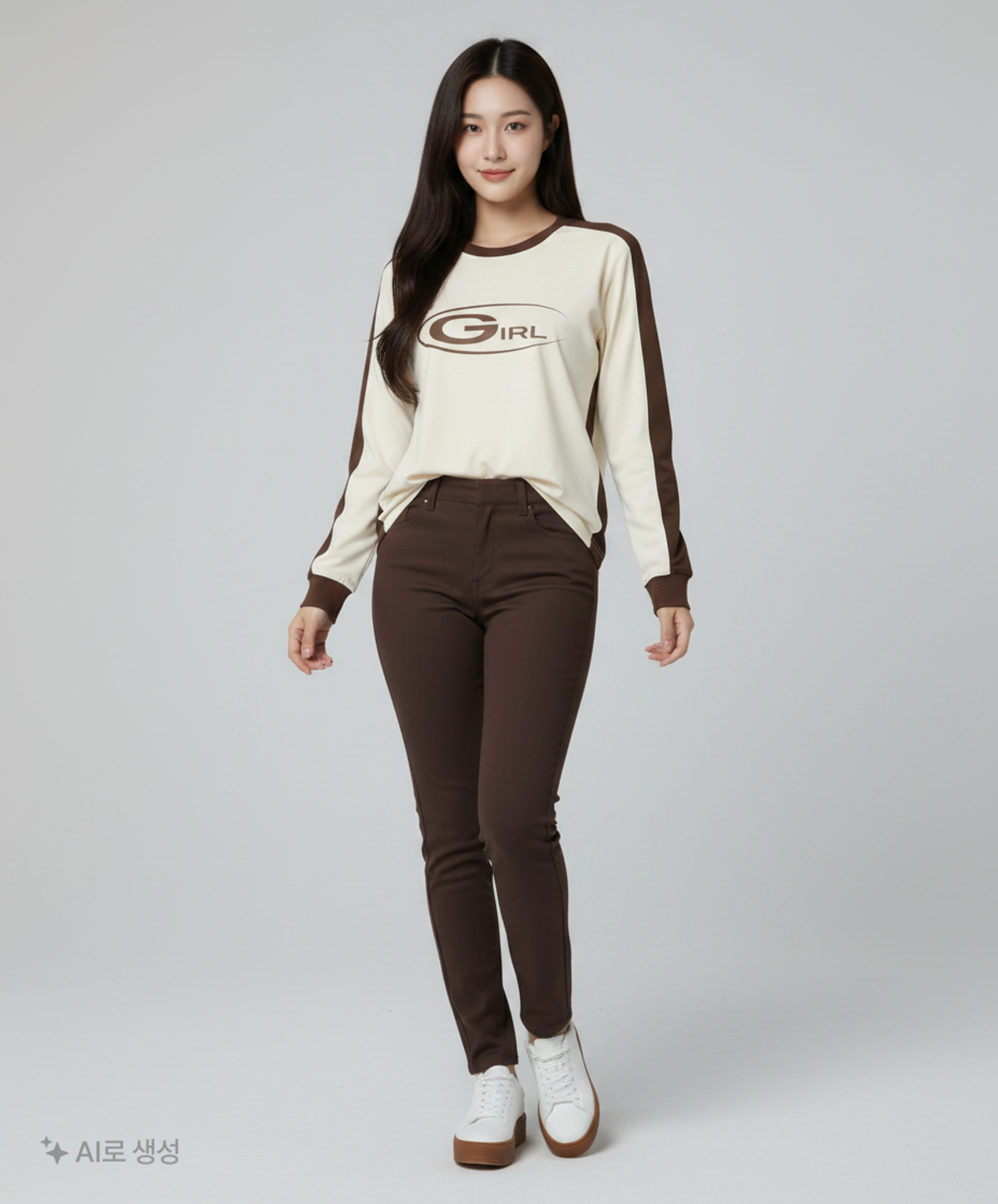 걸스케이트보드(GIRLSKATEBOARDS) 긴소매 티셔츠 L