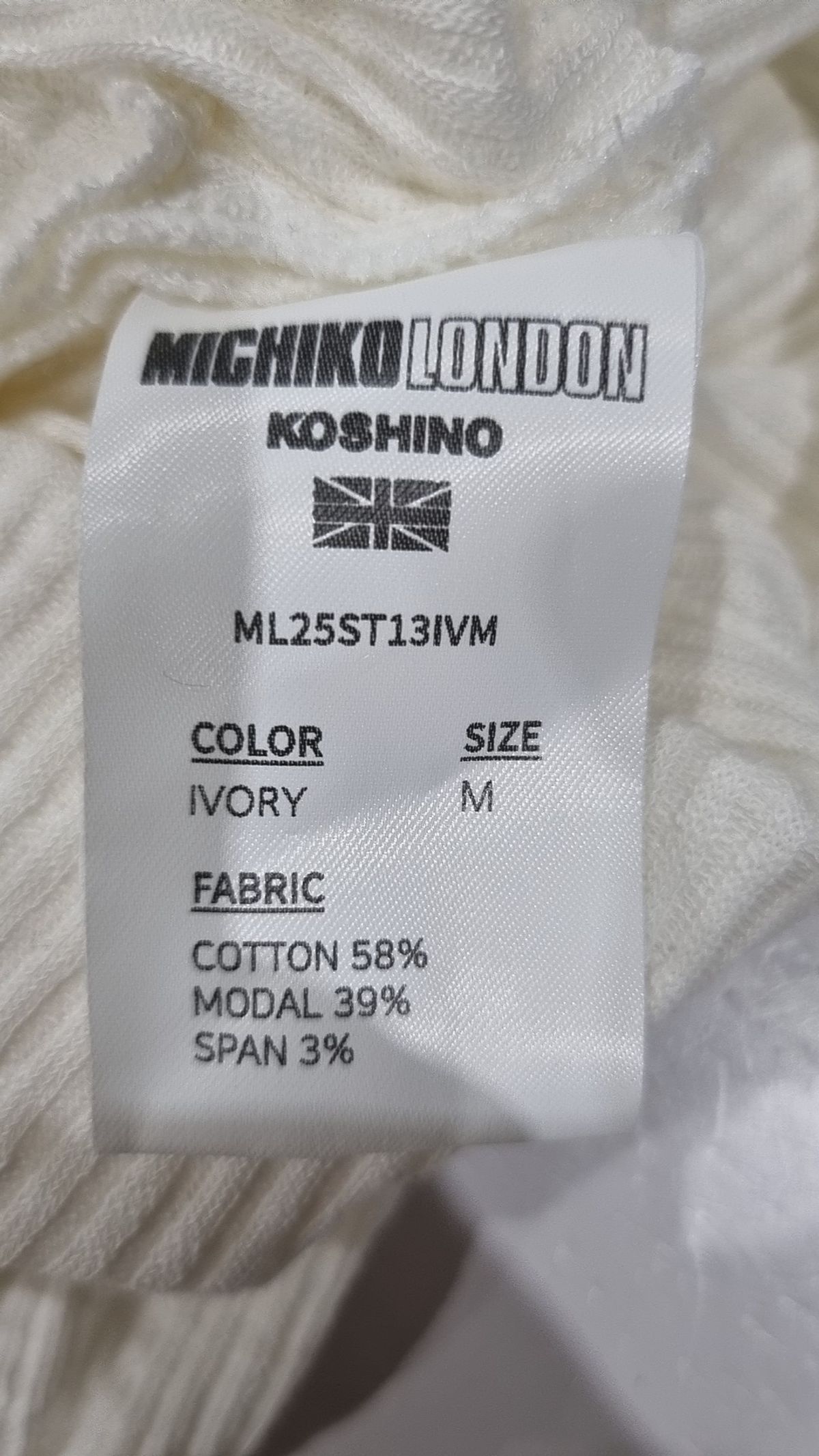 미치코런던코시노(MICHIKO LONDON KOSHINO) 반소매 티셔츠 M