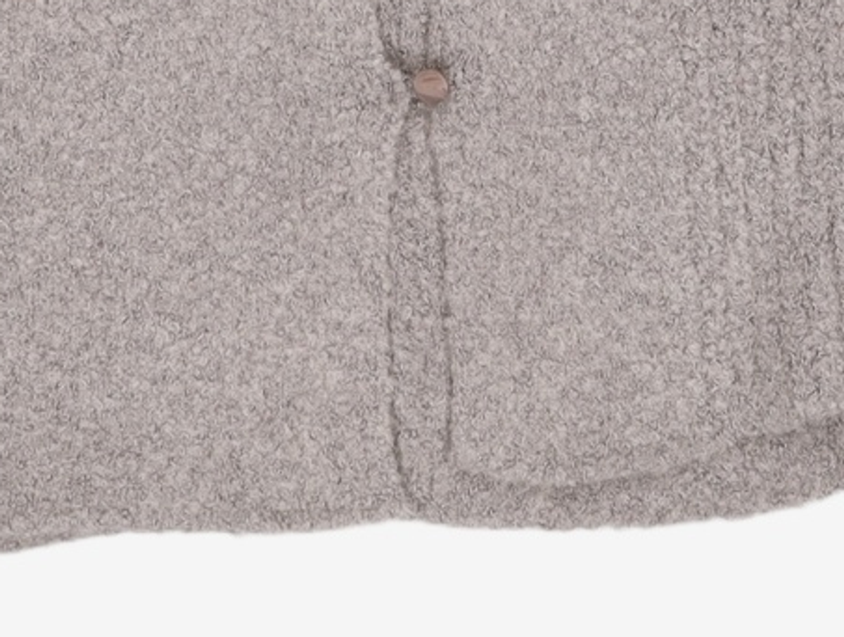 트리밍버드(TREEMINGBIRD) Sleeve Slit Boat Neck Knit [ Ivory ] 002