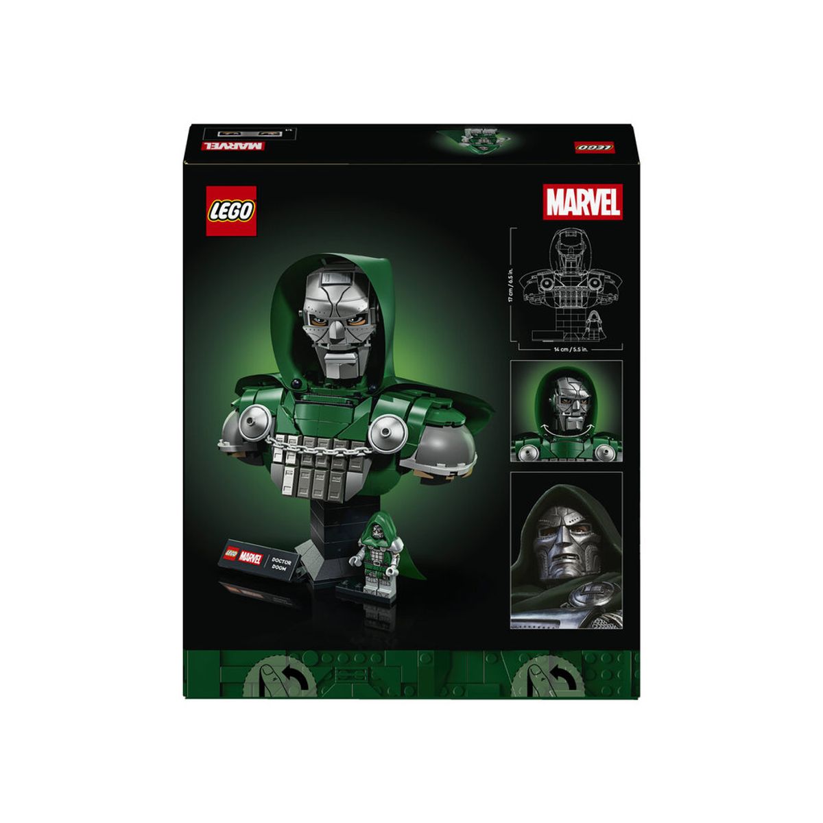 레고(LEGO) 레고 슈퍼히어로 76345 마블 닥터 둠 흉상 [레고공식]