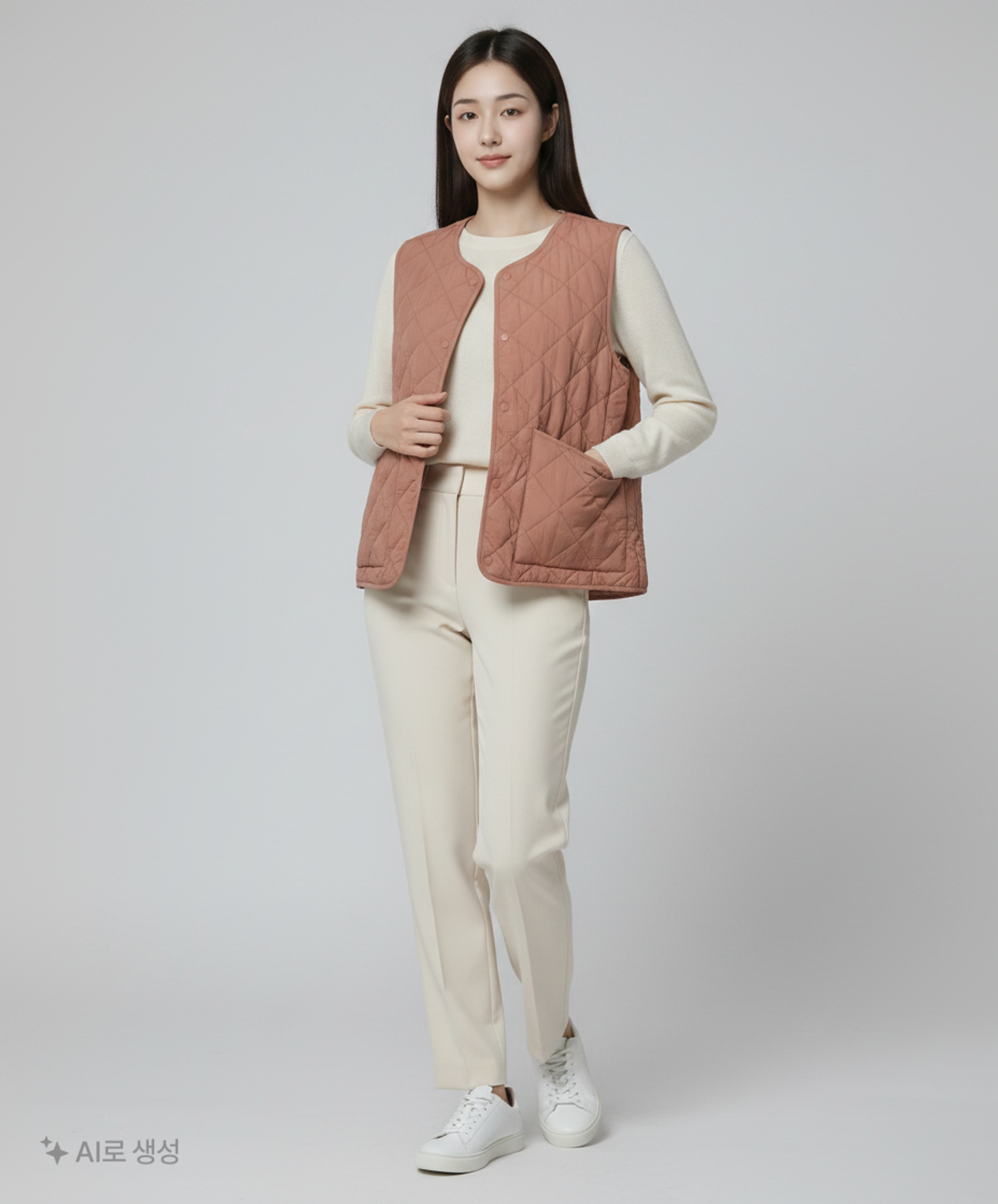 애드호크(AD HOC) 패딩 베스트 100