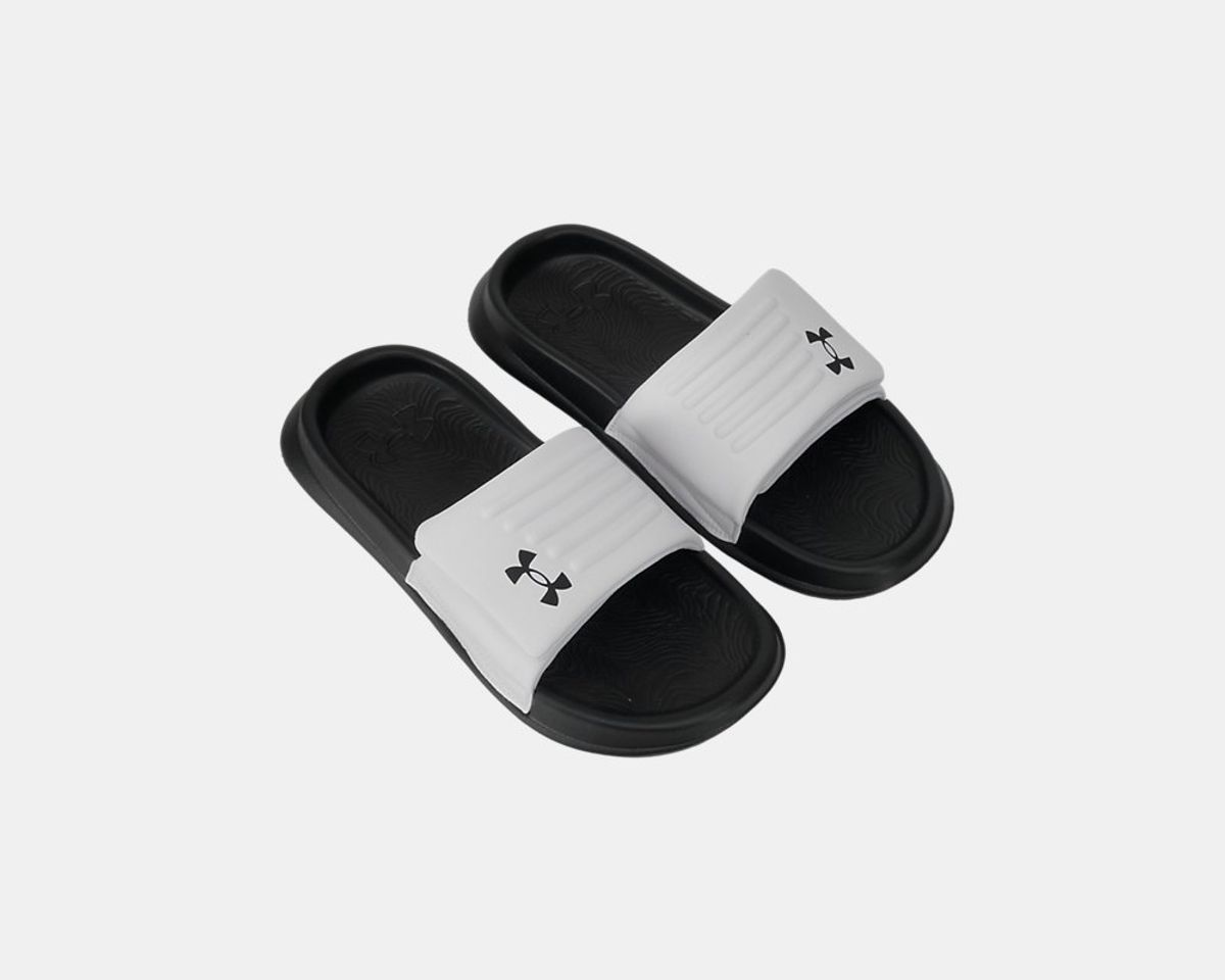 언더아머(UNDERARMOUR) UA U 퍼프 어저스터블 슬라이드6014037-100