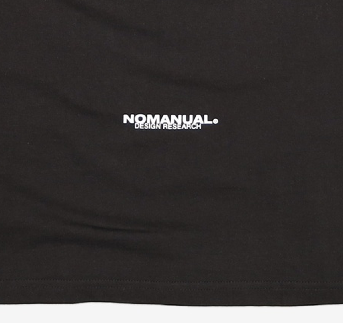 노매뉴얼(NOMANUAL) E.P T-SHIRT - BLACK L