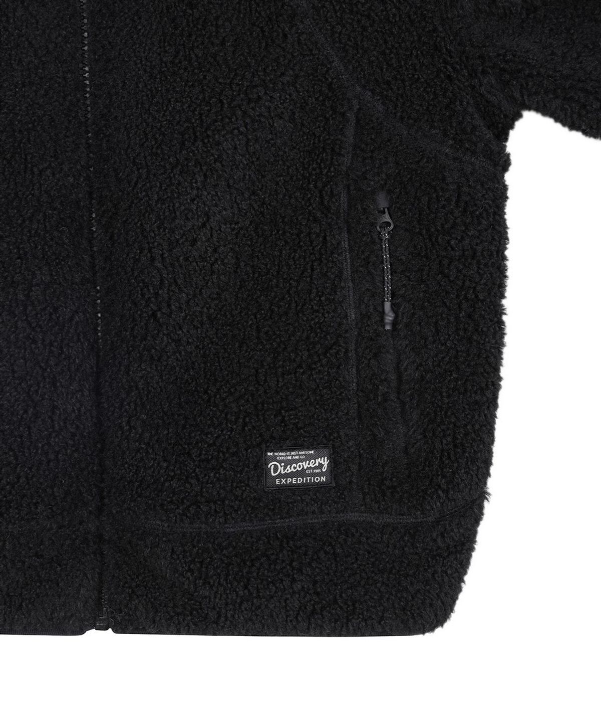 디스커버리 키즈(DISCOVERY KIDS) 키즈 덤블 플리스 자켓 (BLACK)