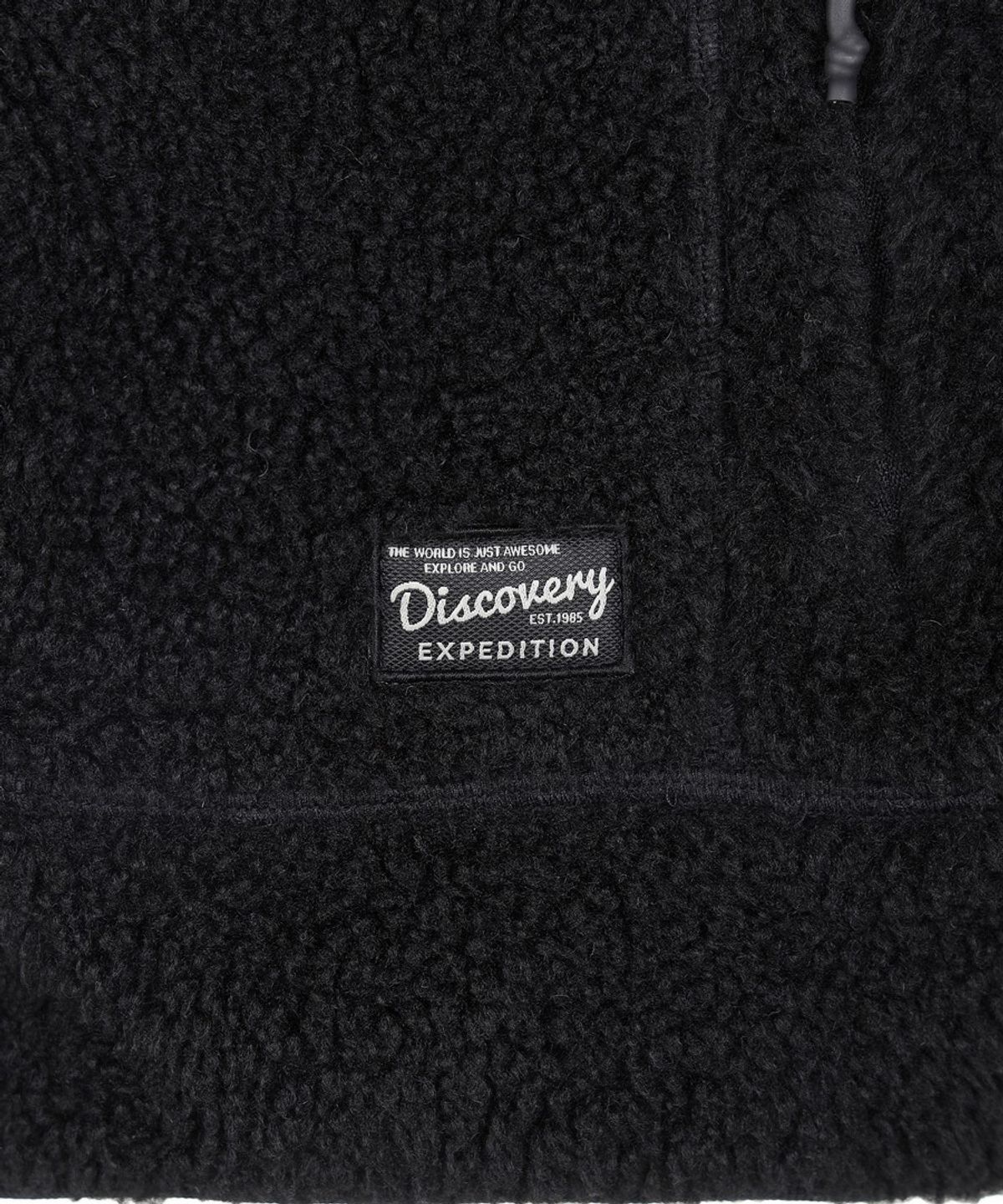 디스커버리 키즈(DISCOVERY KIDS) 키즈 덤블 플리스 자켓 (BLACK)