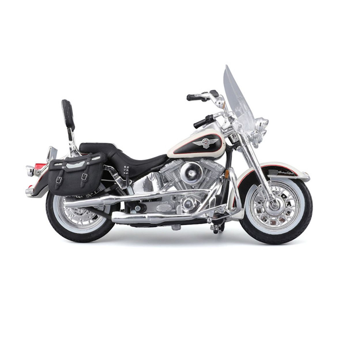 할리데이비슨(HARLEY-DAVIDSON) 1993 FLSTN 헤리티지 소프테일 + 1997 FXDL 다이나 로우 라이더 미니어처 세트