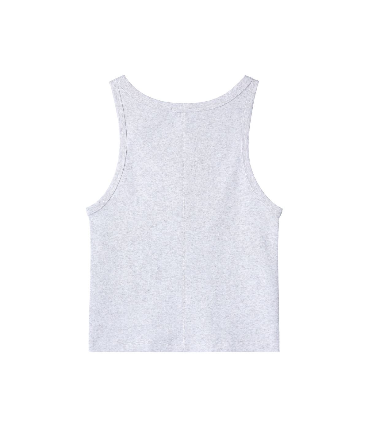 고리(GORI) GOrI Mini Logo Sleeveless (white-melange)