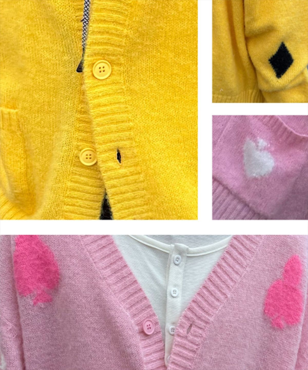 스팁(STEEPC) Trump*Cardigan_yellow