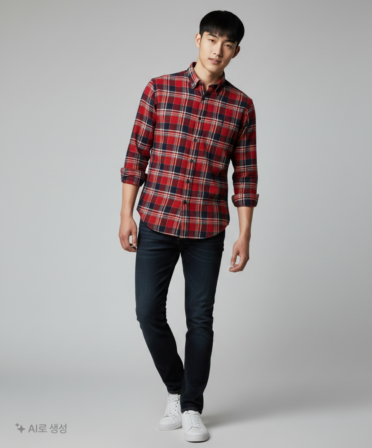 유니클로(UNIQLO) 캐주얼 셔츠 L