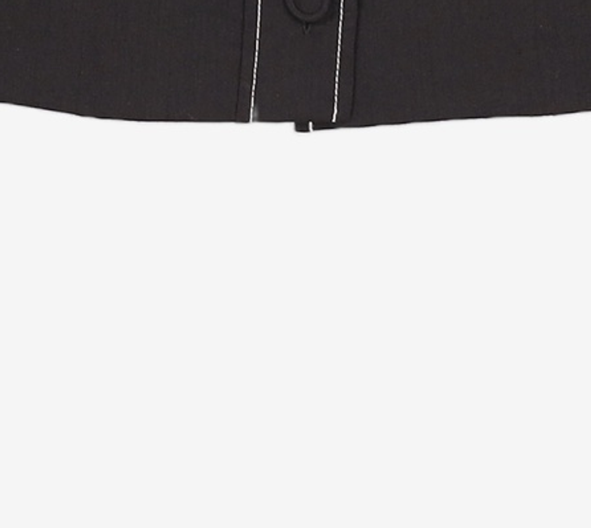 미쏘(MIXXO) 스티치 스퀘어넥 블라우스_MIWBLD901B M