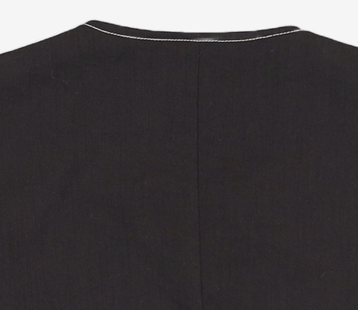 미쏘(MIXXO) 스티치 스퀘어넥 블라우스_MIWBLD901B M