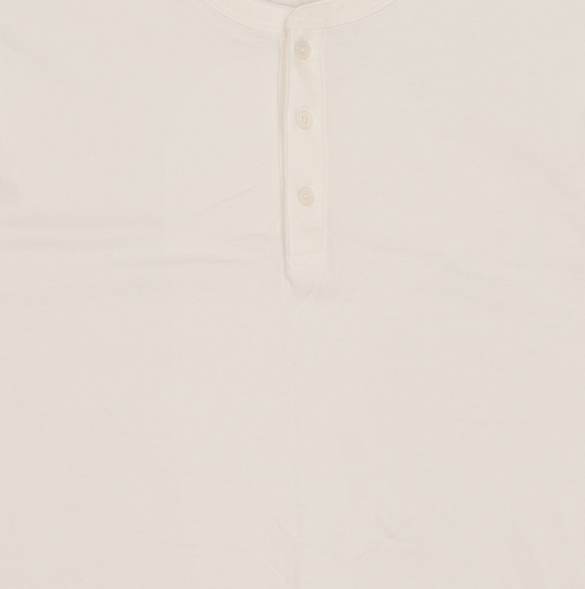 무신사 스탠다드(MUSINSA STANDARD) 헨리 넥 티셔츠 [크림] 2XL
