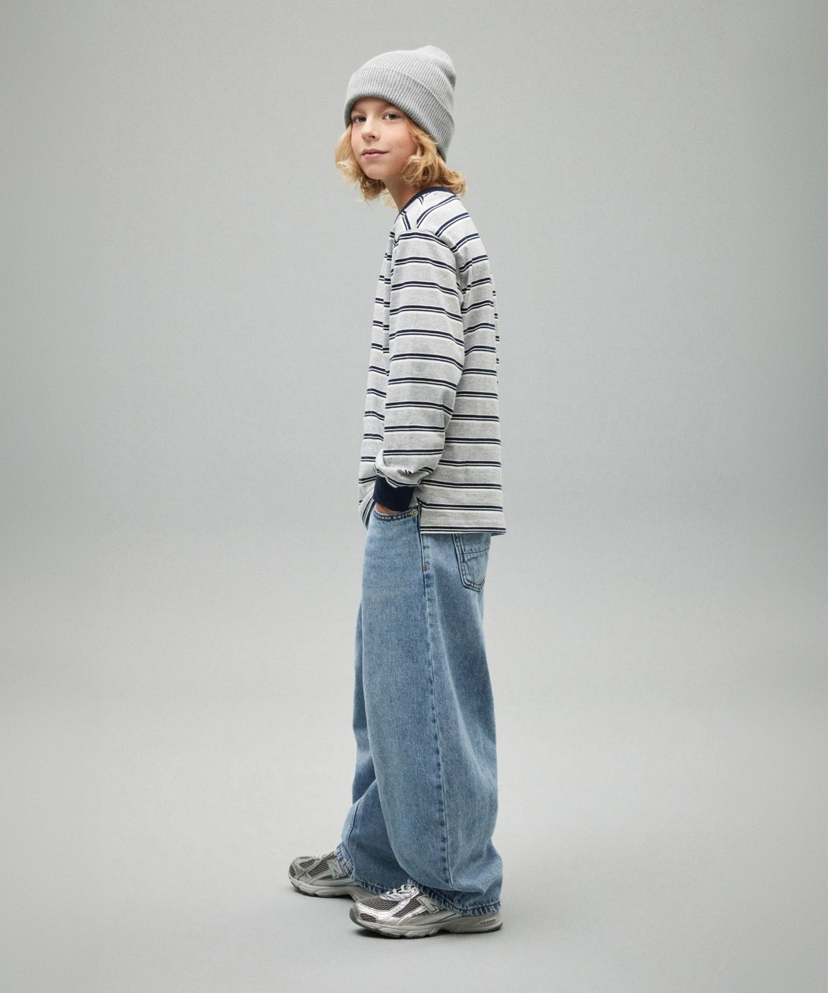 스파오 키즈(SPAO KIDS) [키즈] 와이드 커브드 진_SPTJG49KU4