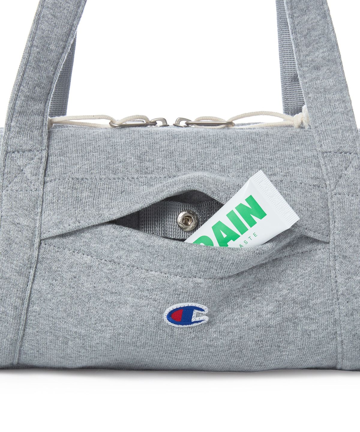 챔피온(CHAMPION) 챔피온 X 로우로우 토트 미니 숄더백 Charcoal