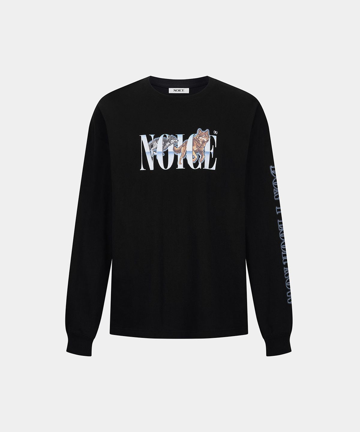 노이스(NOICE) LUPI LONG-SLEEVE T-SHIRT - BLACK