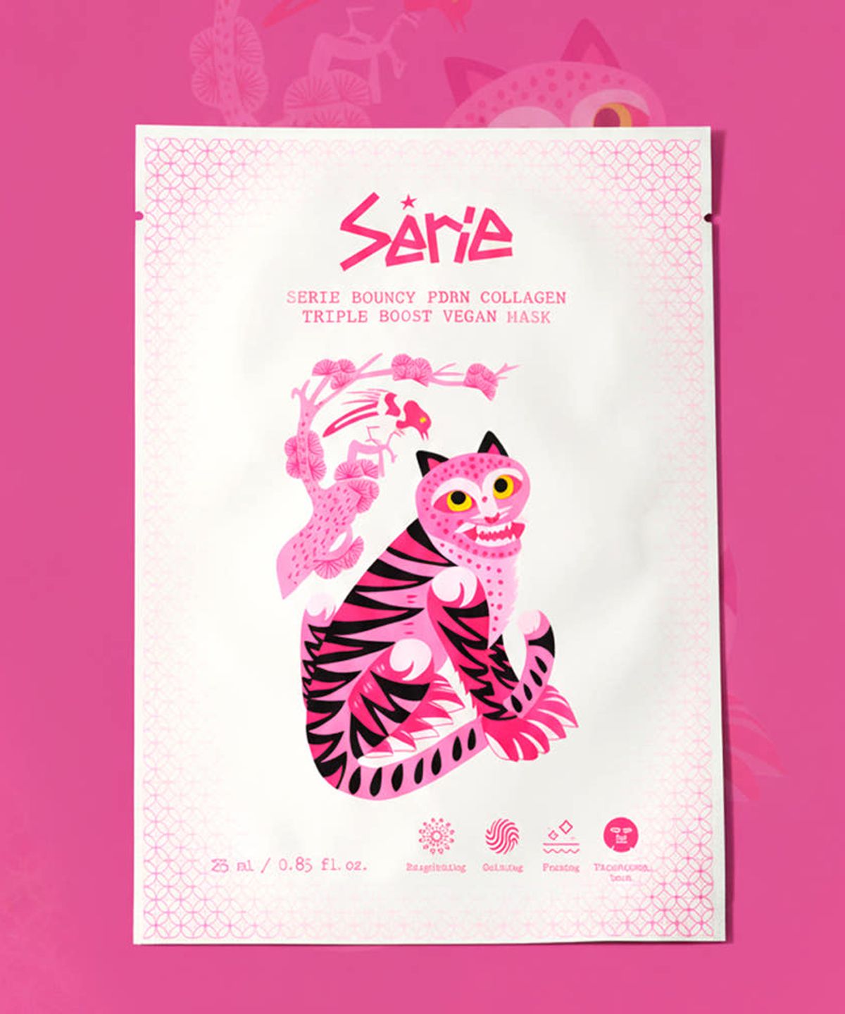 세리(SERIE) 바운시 피디알엔 콜라겐 트리플 부스트 비건 마스크 6매입