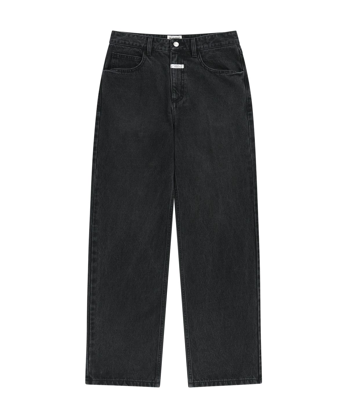 마리떼 프랑소와 저버(MARITHÉ + FRANҪOIS GIRBAUD) M STRAIGHT DENIM PANTS black