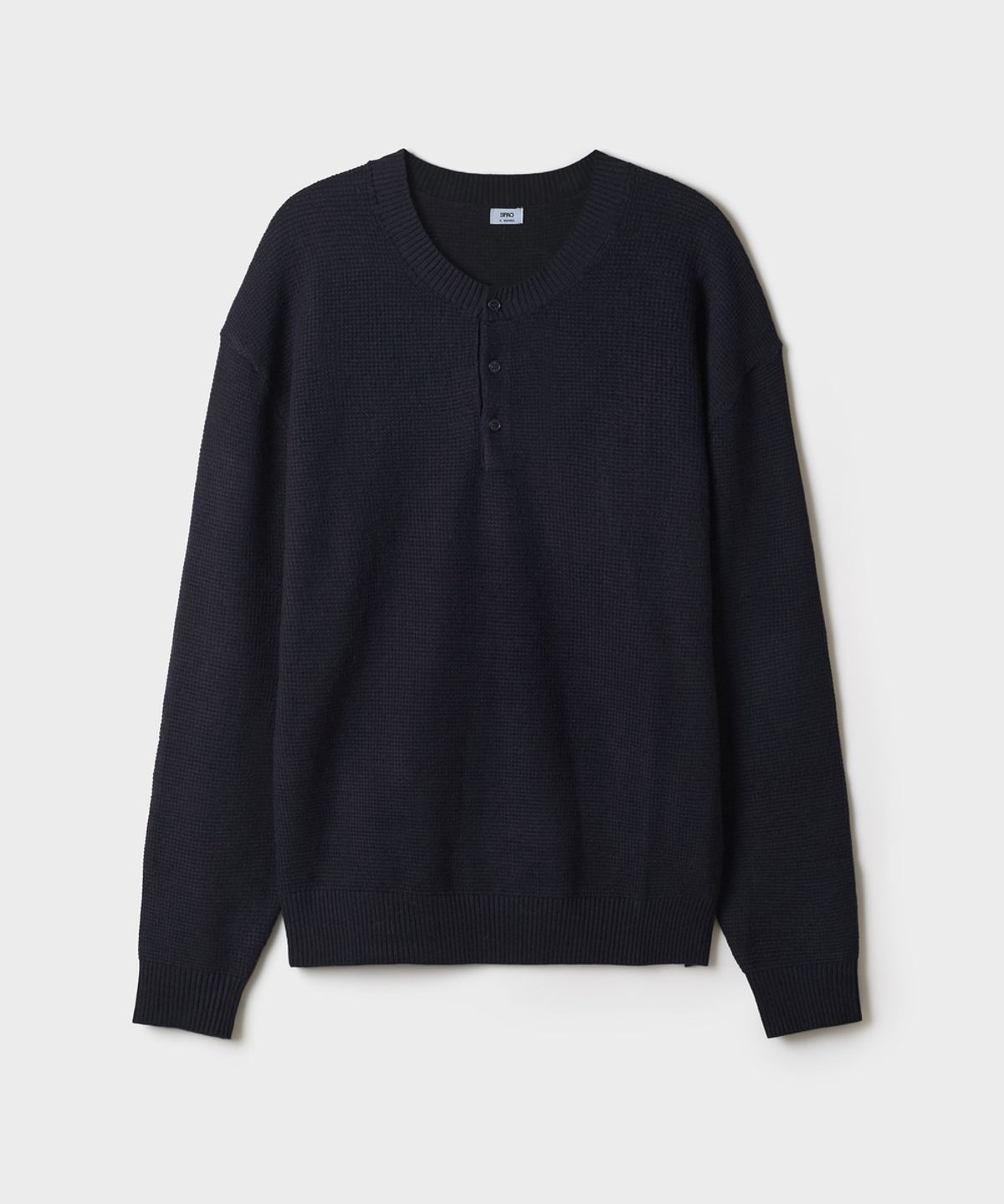 스파오(SPAO) [소프트얀] 헨리넥 니트_SPKWG49C01
