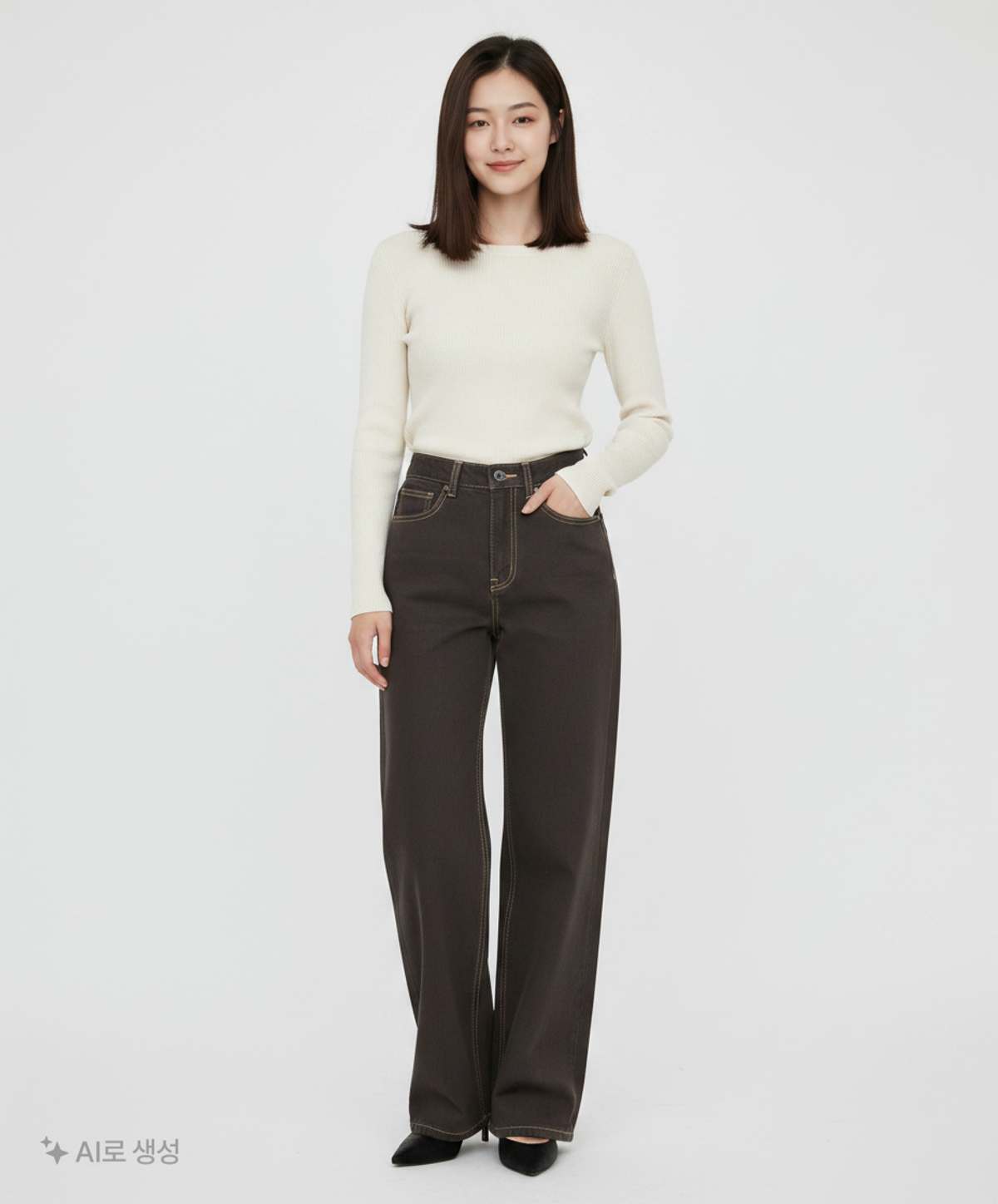 스파오(SPAO) 청/데님 팬츠 67