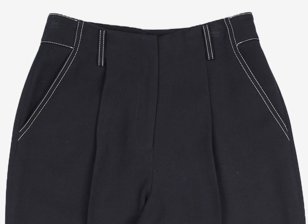 미쏘(MIXXO) 10부 스티치 와이드 슬랙스 MIWTWC321B 26