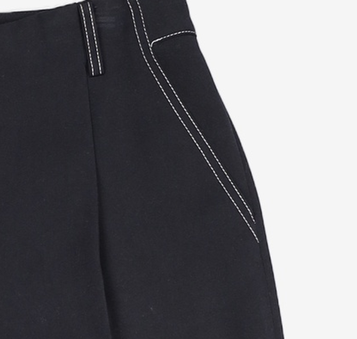 미쏘(MIXXO) 10부 스티치 와이드 슬랙스 MIWTWC321B 26