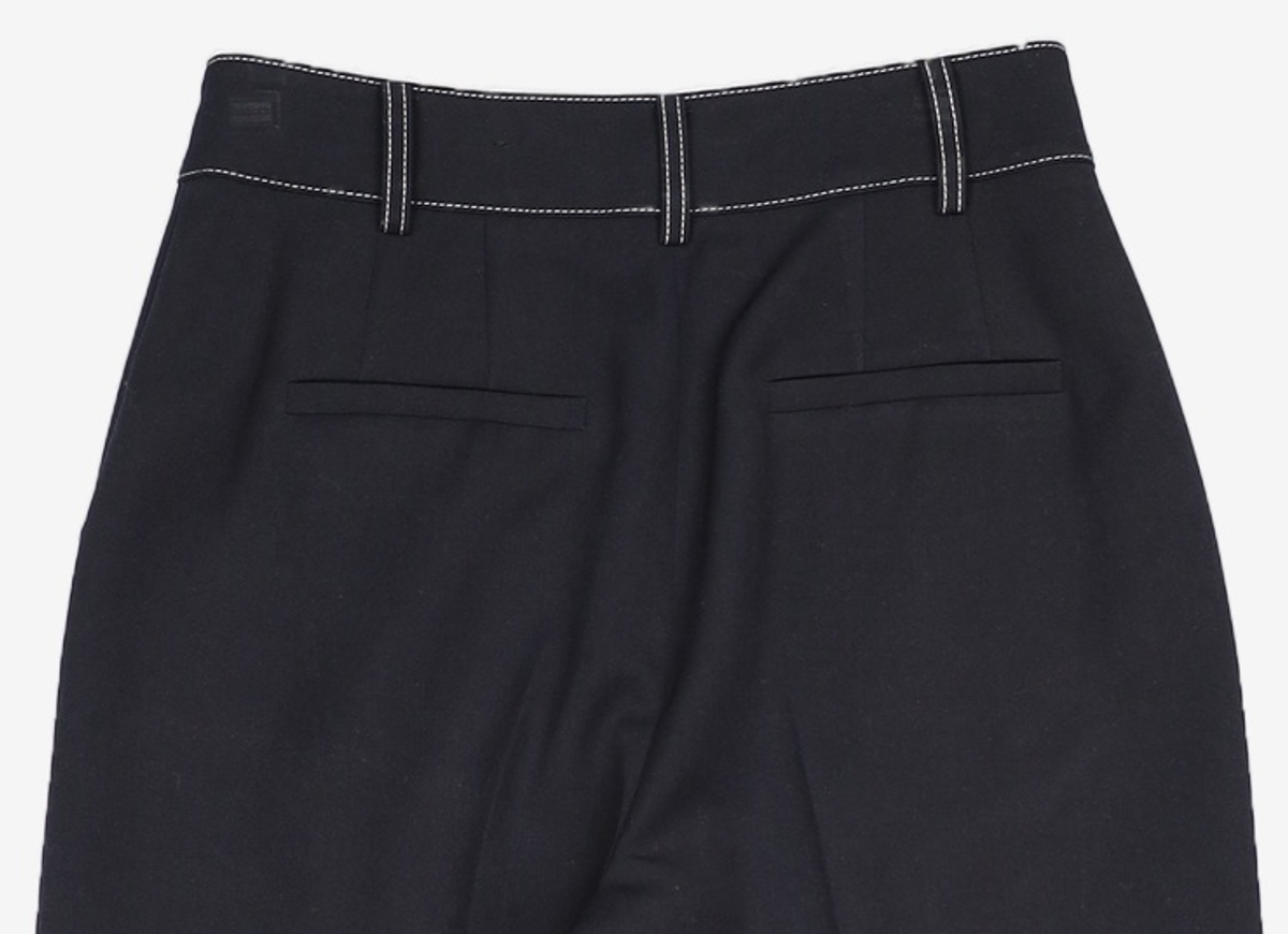 미쏘(MIXXO) 10부 스티치 와이드 슬랙스 MIWTWC321B 26