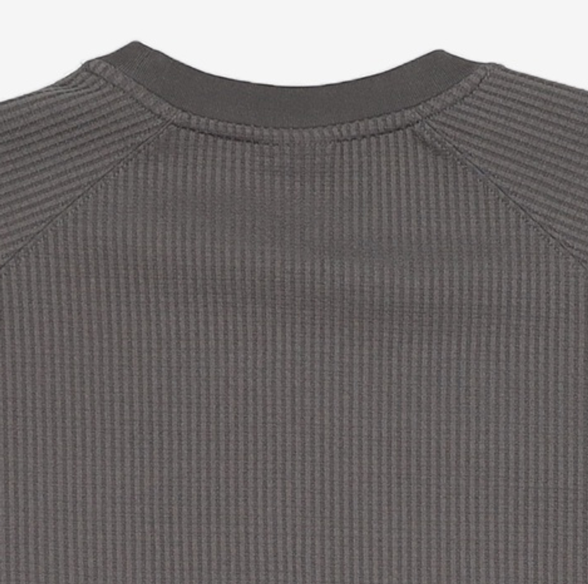 썬러브투어(SUNLOVETOUR) Aero Waffle Raglan Tee Taupe/Blue M