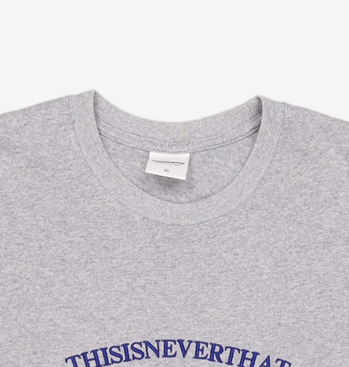 디스이즈네버댓(THISISNEVERTHAT) Originals SPORT CLUB Tee Heather Grey XL