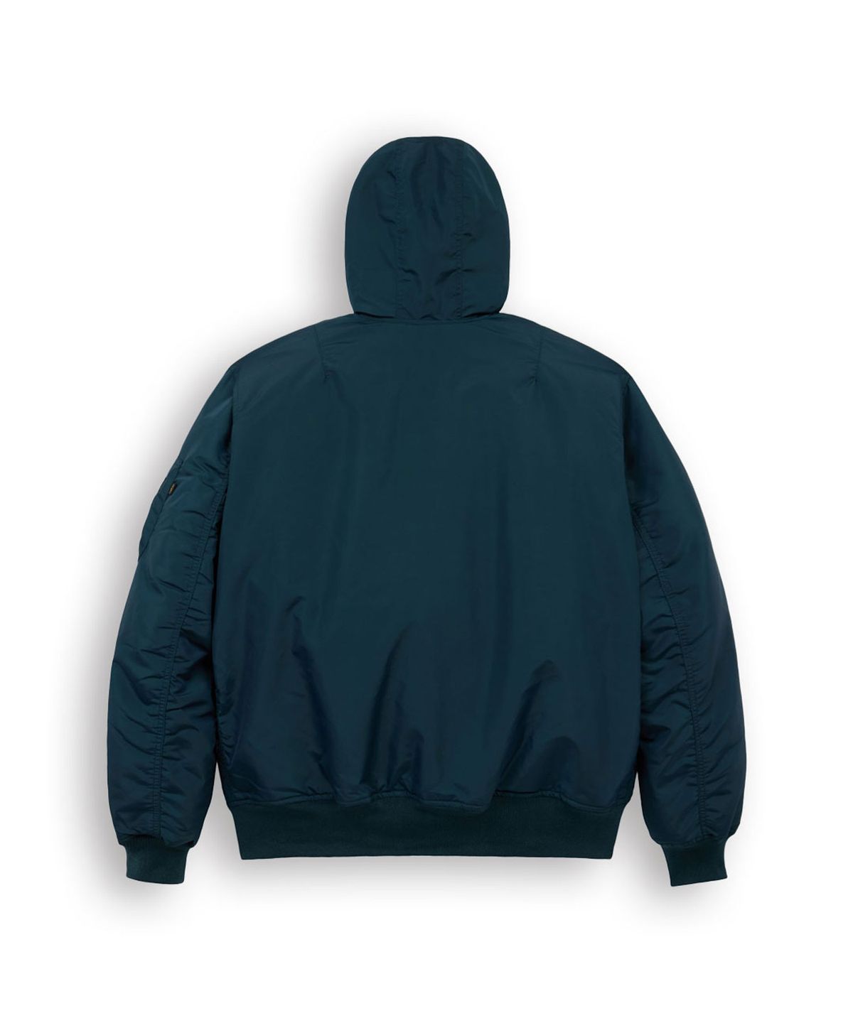 알파 인더스트리(ALPHA INDUSTRIES) MA-1 후디드 릴렉스 핏 플라이트 자켓 (옥스포드) 미드나잇 틸