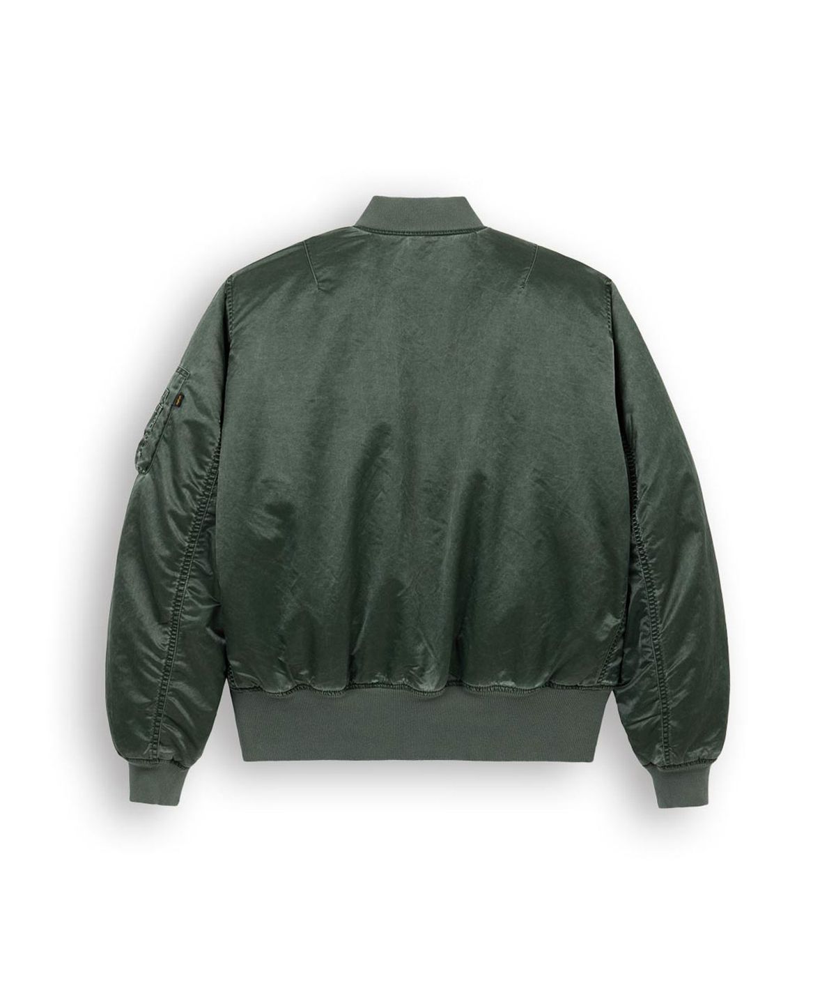 알파 인더스트리(ALPHA INDUSTRIES) MA-1 헤리티지 핏 플라이트 자켓 (배틀워시) 딥 포레스트