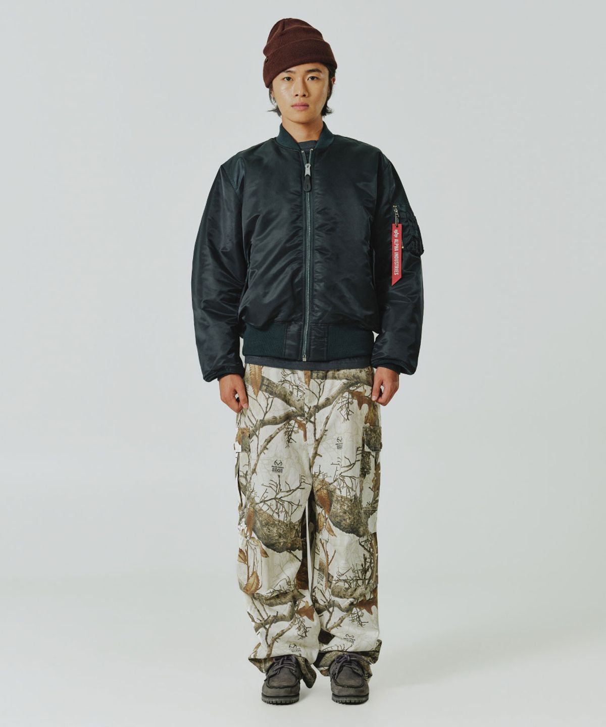 알파 인더스트리(ALPHA INDUSTRIES) MA-1 헤리티지 핏 플라이트 자켓 미드나잇 틸