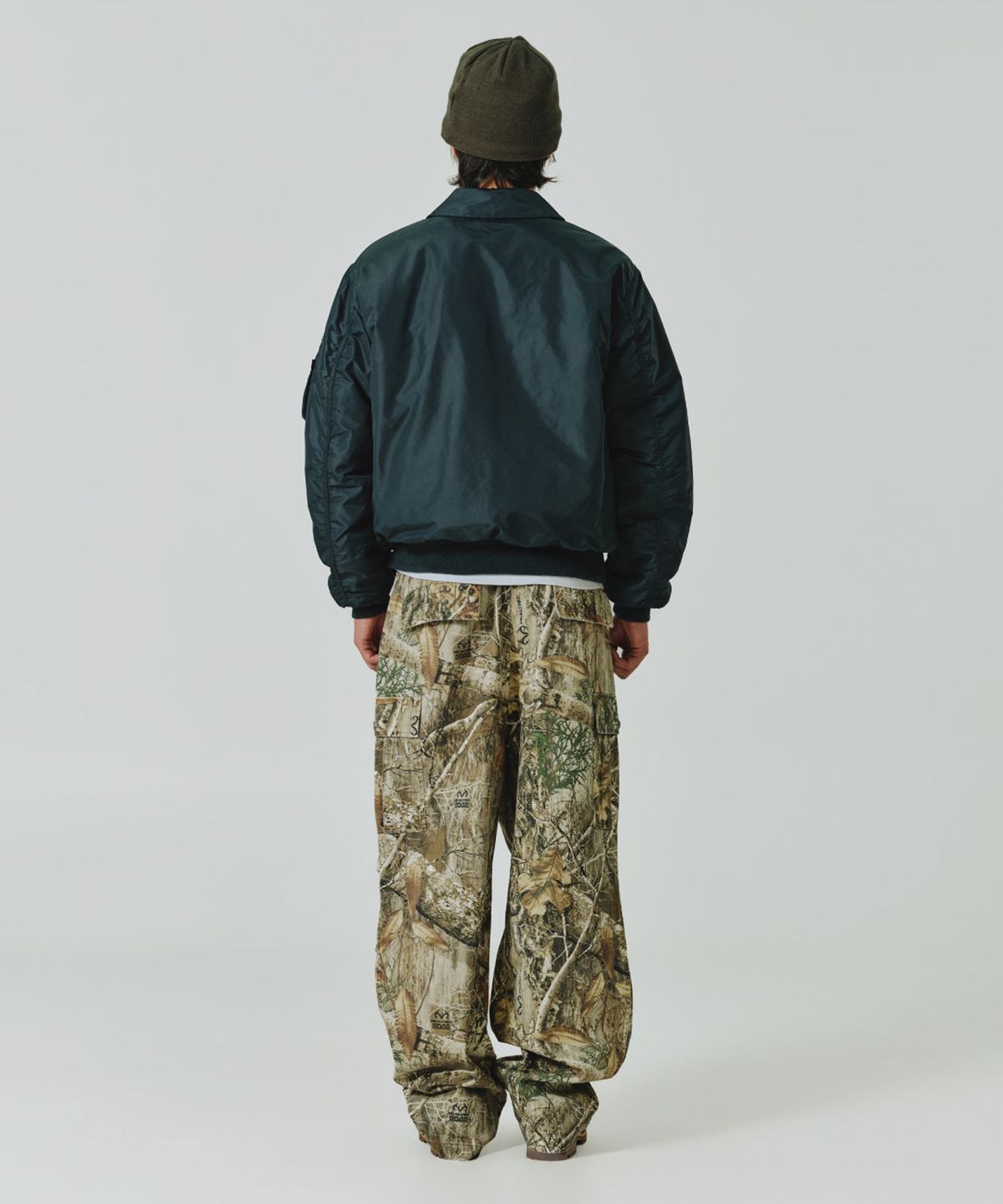 알파 인더스트리(ALPHA INDUSTRIES) CWU 45/P 릴렉스 핏 플라이트 자켓 (옥스포드) 미드나잇 틸