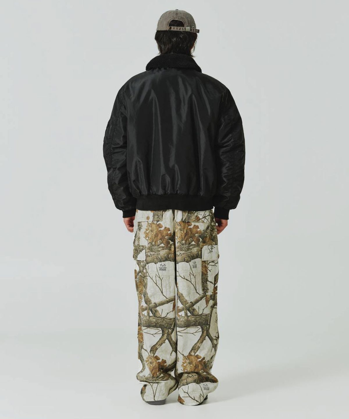 알파 인더스트리(ALPHA INDUSTRIES) CWU 45/P 릴렉스 핏 플라이트 자켓 (옥스포드 SC) 블랙