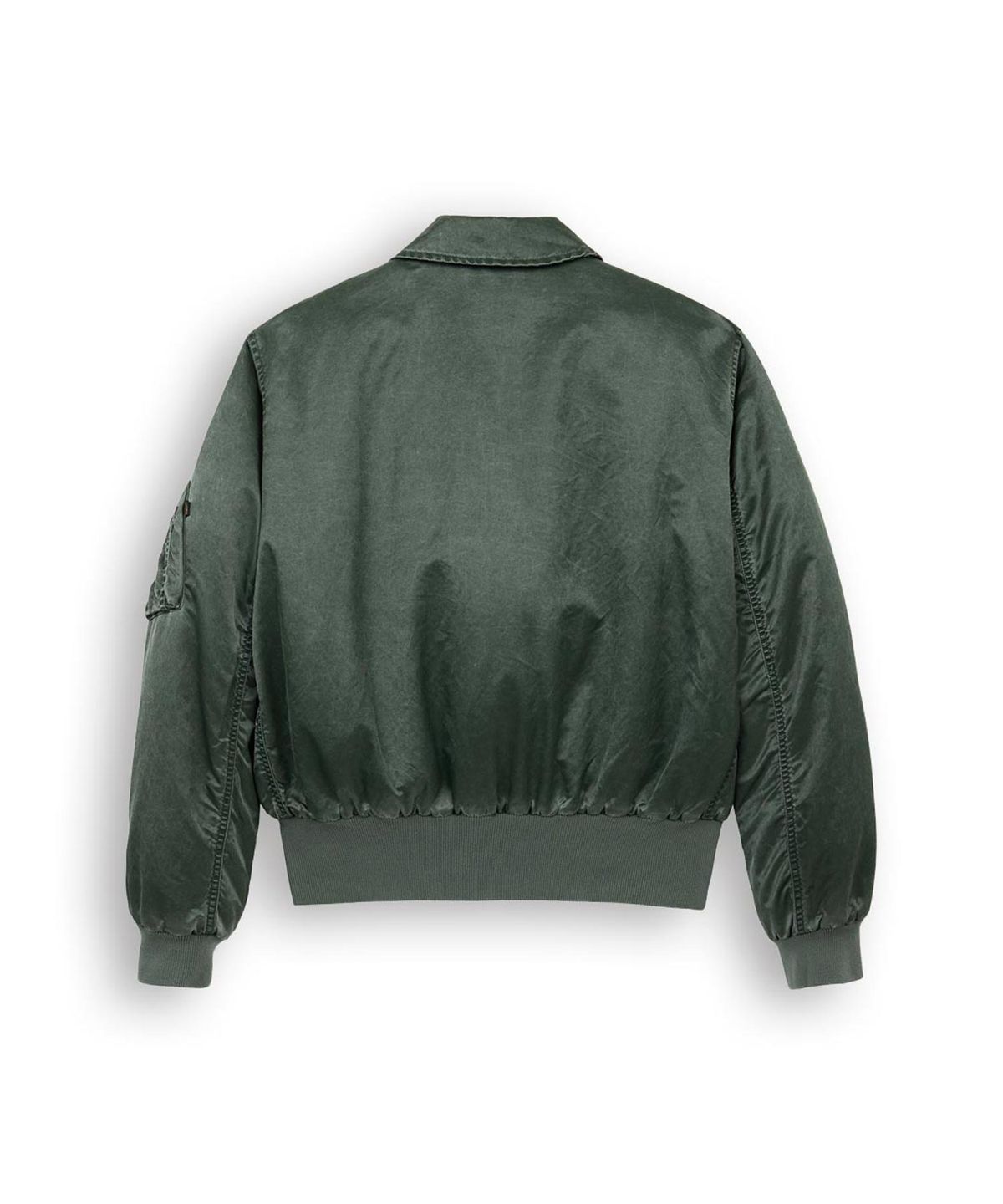알파 인더스트리(ALPHA INDUSTRIES) CWU 45/P 헤리티지 핏 플라이트 자켓 (배틀워시) 딥 포레스트