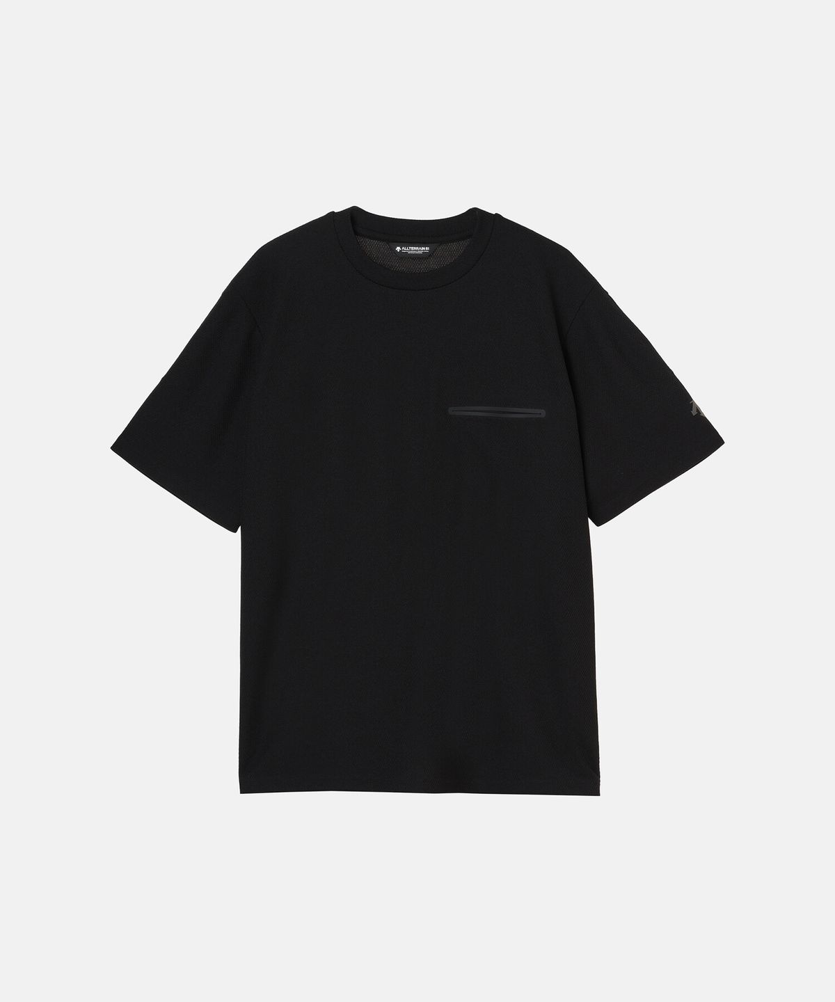 데상트(DESCENTE) [ALLTERRAIN 81] THERMAL HALF SLEEVE T-SHIRT 블랙 SR313KTS92