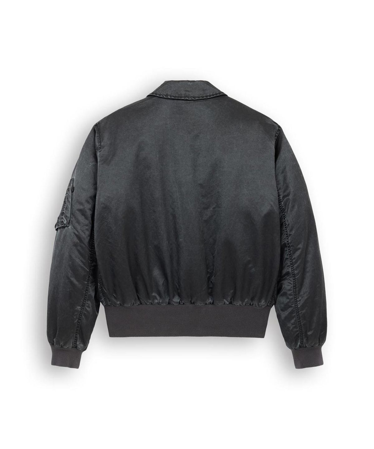 알파 인더스트리(ALPHA INDUSTRIES) CWU 45/P 헤리티지 핏 플라이트 자켓 (배틀워시) 블랙