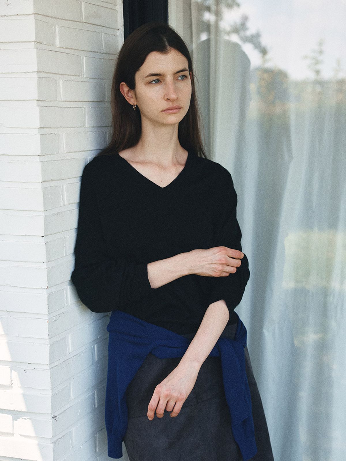 헌치(HUNCH) Classical Soft V-Neck Knit (3color)