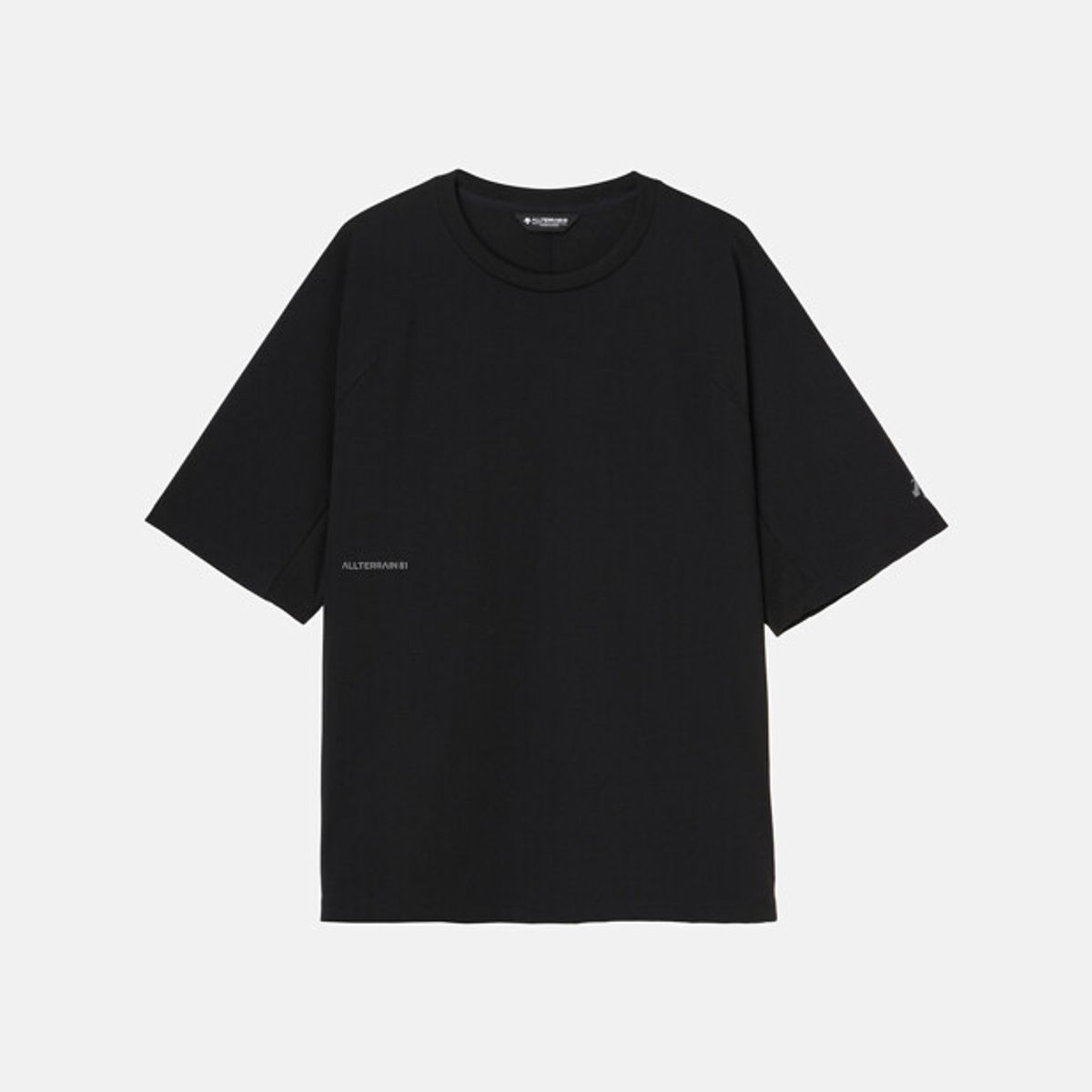 데상트(DESCENTE) [ALLTERRAIN 81] FORM HALF SLEEVE T-SHIRT 블랙 SR313KTS91