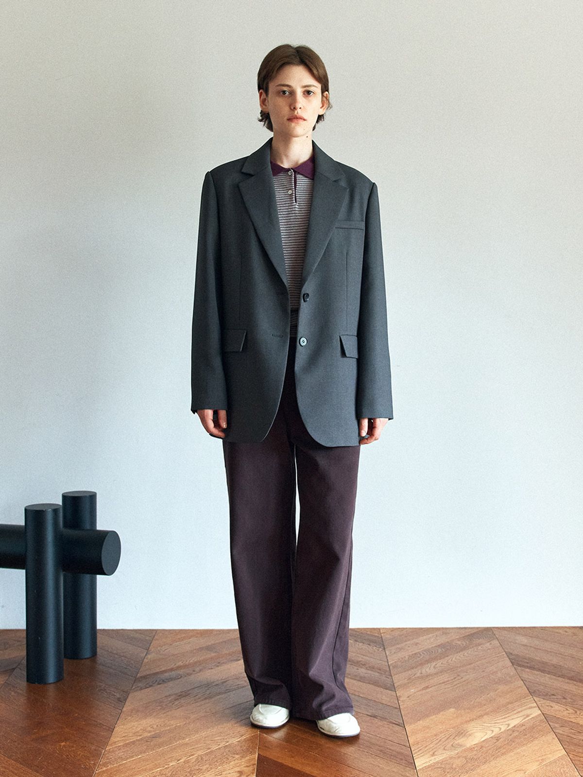헌치(HUNCH) Over-Fit Single Jacket (2color)
