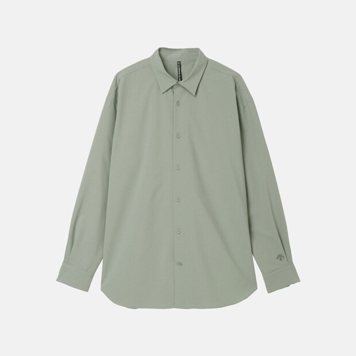 데상트(DESCENTE) [ALLTERRAIN I/O] SOLOTEX LONG SLEEVE COLLAR SHIRT 라이트 카키 SR311KSR71