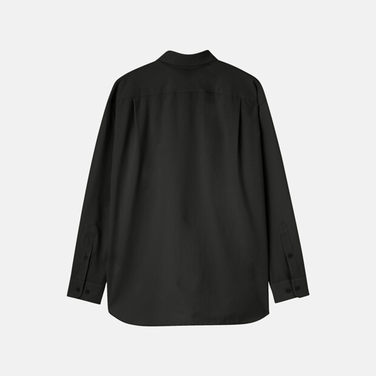데상트(DESCENTE) [ALLTERRAIN I/O] SOLOTEX LONG SLEEVE COLLAR SHIRT 블랙 SR311KSR71