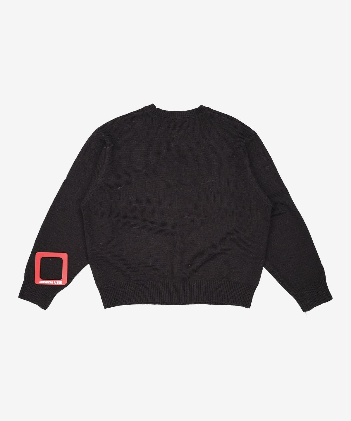 에이카화이트(AECA) AECA BIG LOGO WOOL KNIT-M/BROWN M