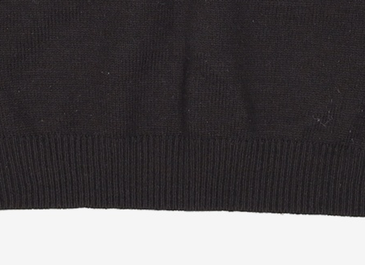 에이카화이트(AECA) AECA BIG LOGO WOOL KNIT-M/BROWN M