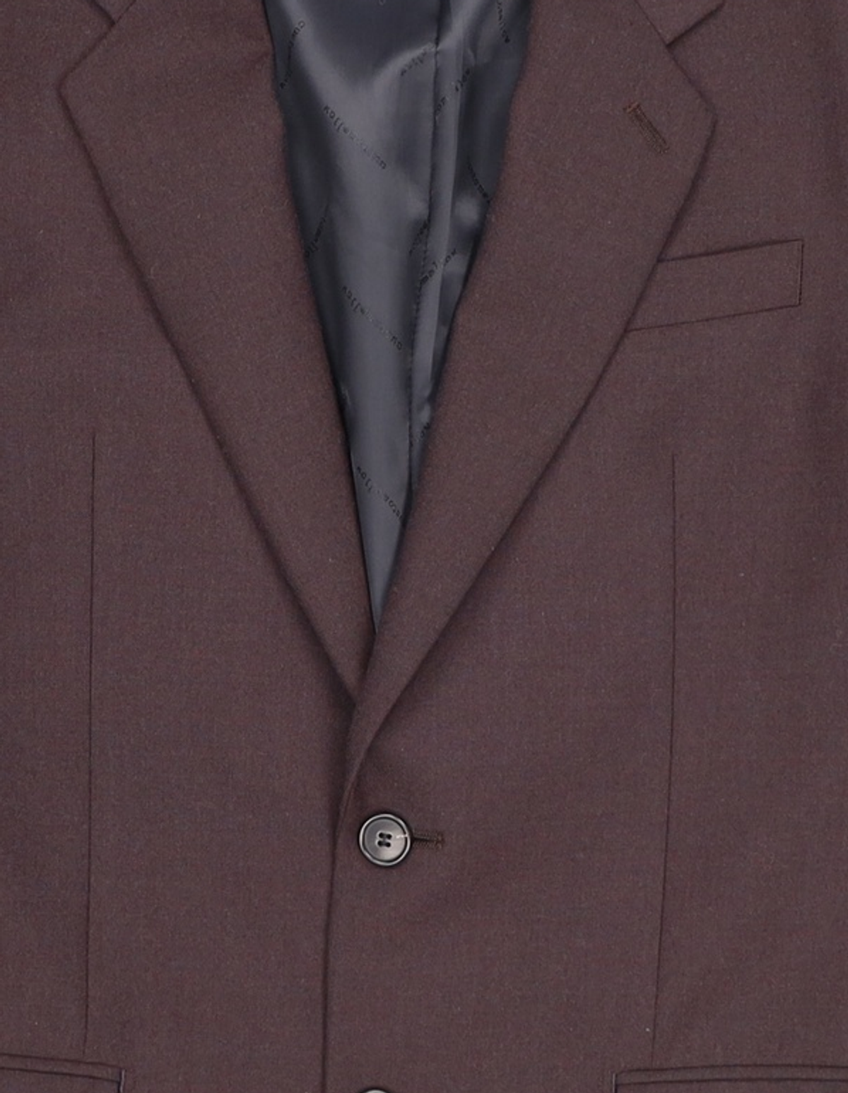 커스텀멜로우(CUSTOMELLOW) purple twill texture suit jacket_CWFBW21891PPX 100
