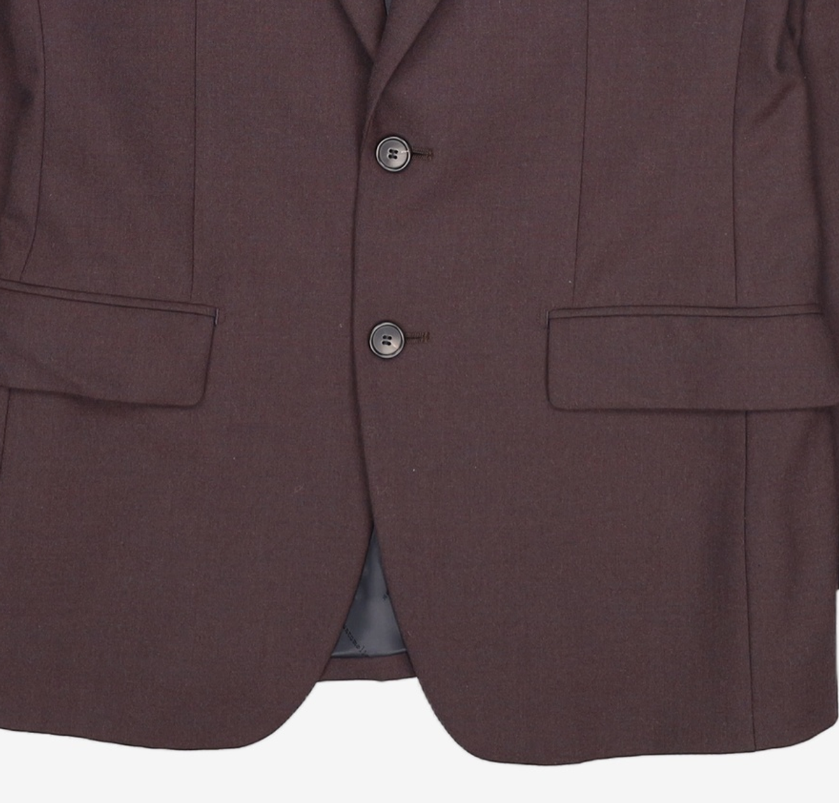커스텀멜로우(CUSTOMELLOW) purple twill texture suit jacket_CWFBW21891PPX 100