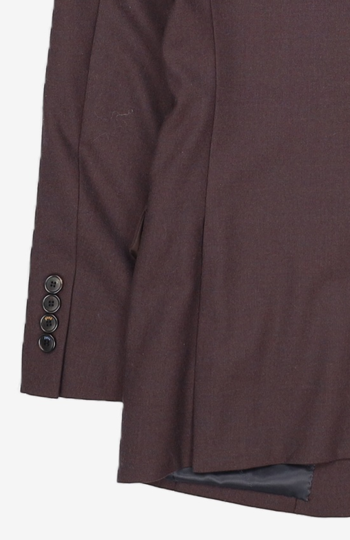 커스텀멜로우(CUSTOMELLOW) purple twill texture suit jacket_CWFBW21891PPX 100