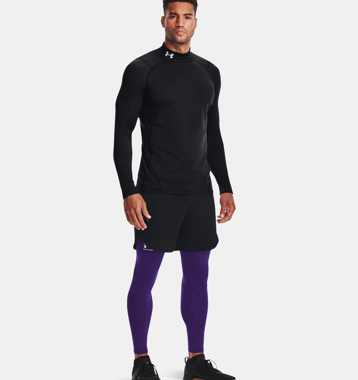 언더아머(UNDERARMOUR) 남성 ColdGear 피티드 모크1366066-001