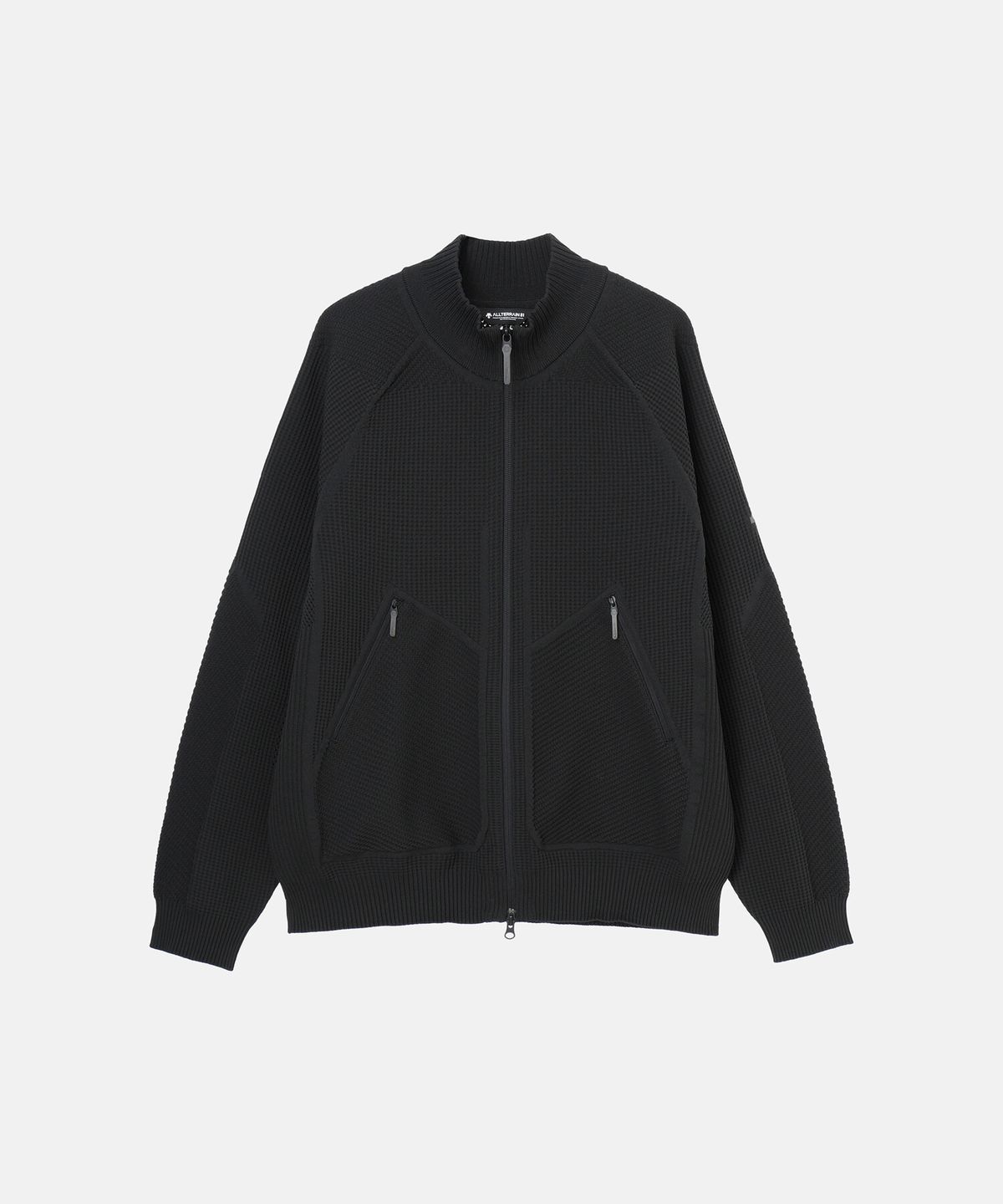 데상트(DESCENTE) [ALLTERRAIN 81] FLEXTHERM KNIT JACKET 블랙 SR313KKT81